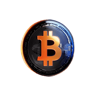Tarjeta flotante con representación de datos analíticos del mercado cripto